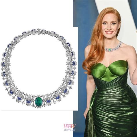 Jessica Chastain's Stunning Gucci Jewels for the 